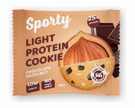 

Sporty, Protein Light, 40г (Шоколад-фундук)
