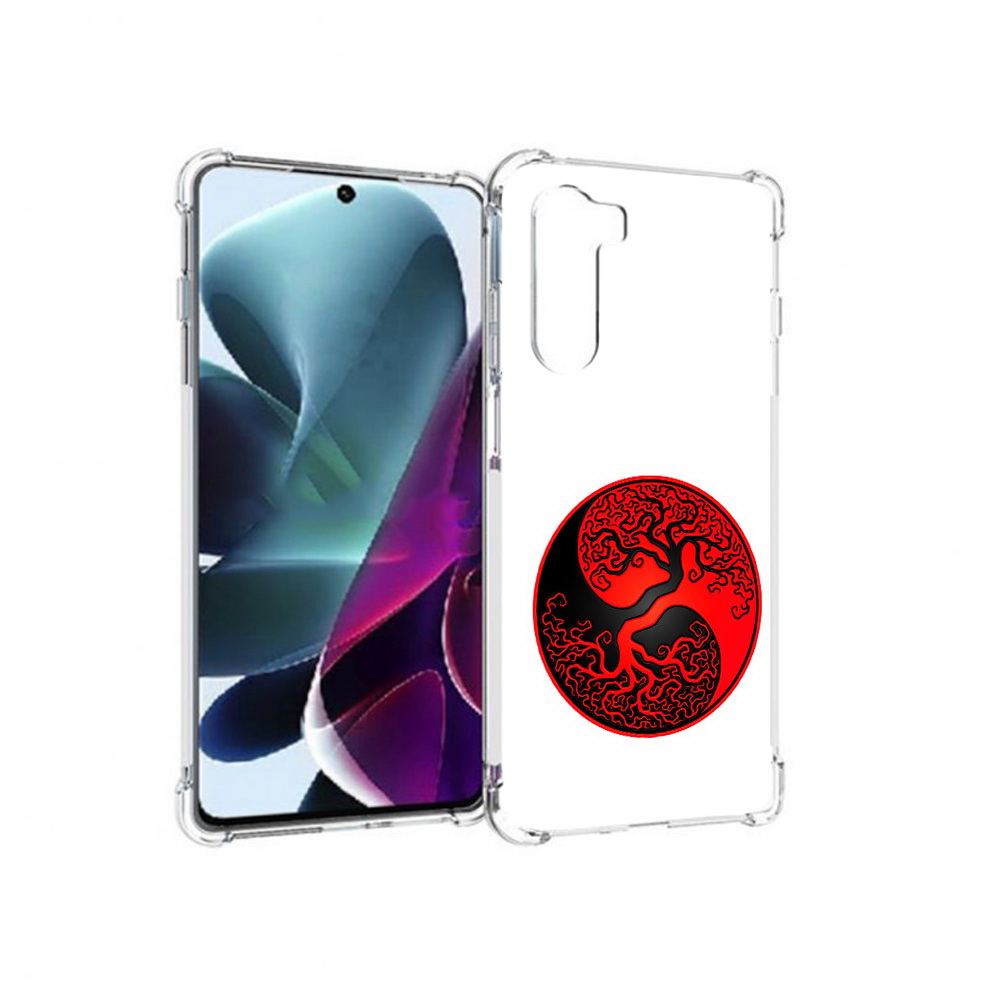 

Чехол MyPads Tocco для Motorola Moto G200 инь янь дерево (PT227076.355.379), Прозрачный, Tocco