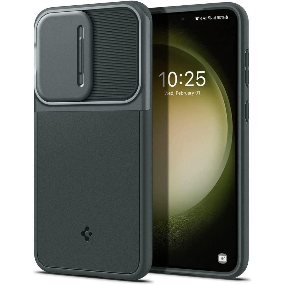 

Чехол Spigen для Galaxy S23 - Optik Armor - Зеленый - ACS06088, Optik Armor