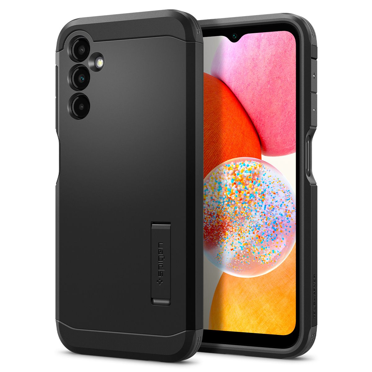 

Чехол Spigen для Galaxy A14 LTE - Tough Armor - Черный - ACS05976, Tough Armor