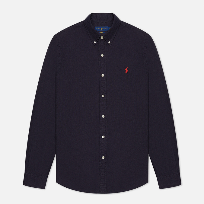

Рубашка мужская Polo Ralph Lauren 710-723610 синяя S, 710-723610