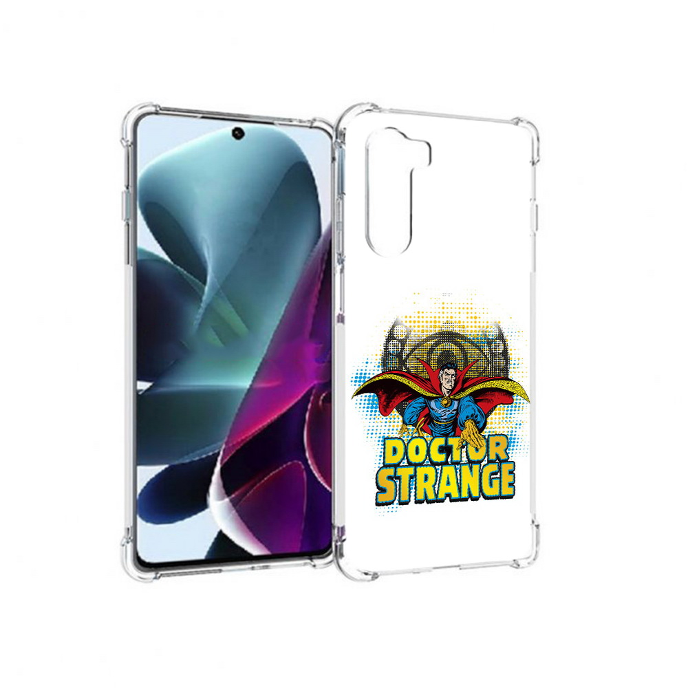 

Чехол MyPads Tocco для Motorola Moto G200 доктор стренж рисунок (PT227076.355.335), Прозрачный, Tocco