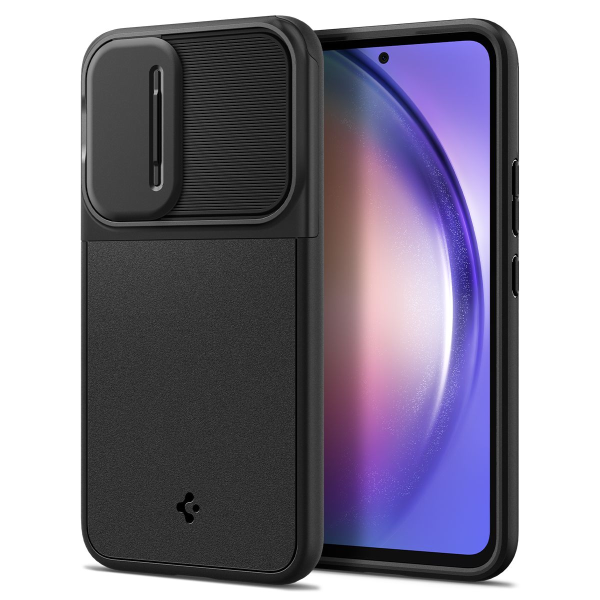 

Чехол Spigen для Galaxy A54 5G - Optik Armor - Черный - ACS05891, Optik Armor