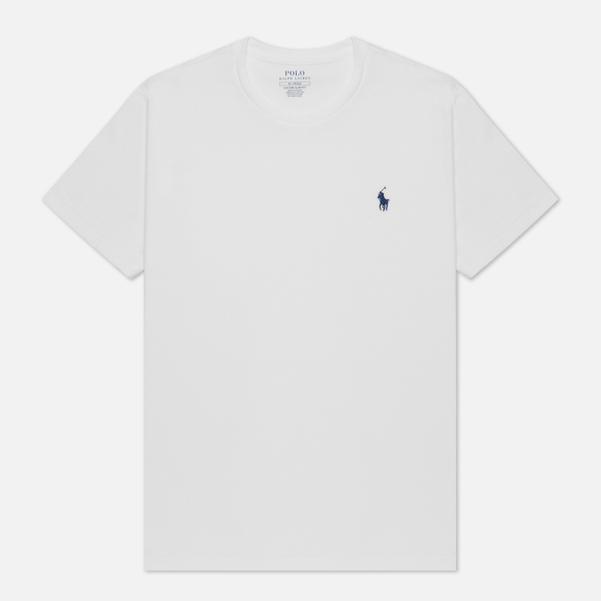 

Футболка мужская Polo Ralph Lauren 710-680785 белая XL, 710-680785