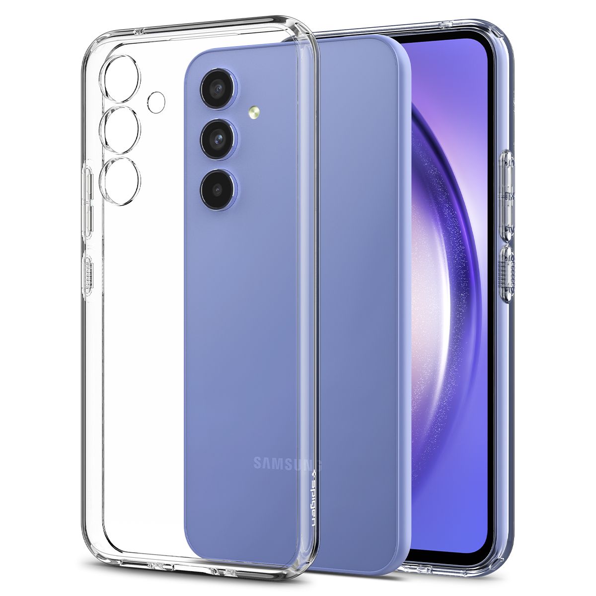 

Чехол Spigen для Galaxy A54 5G - Liquid Crystal - Прозрачный - ACS05889, Liquid Crystal