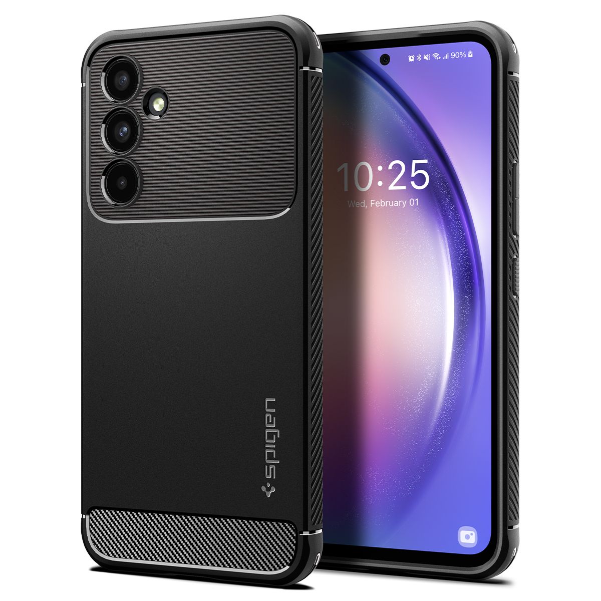 

Чехол Spigen для Galaxy A54 5G - Rugged Armor - Черный - ACS05888, Rugged Armor