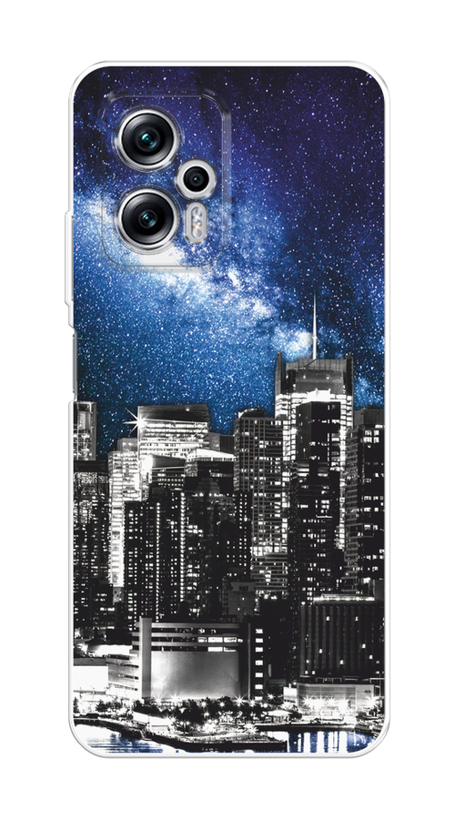 

Чехол на Poco X4 GT, Xiaomi Redmi Note 11T Pro/11T Pro Plus "Космический Нью-Йорк", 315450-1