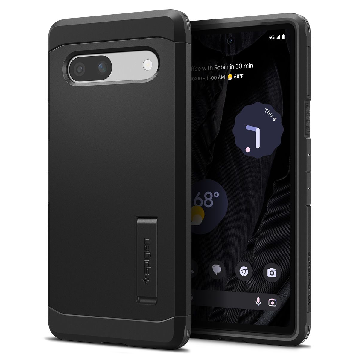 

Чехол Spigen для Pixel 7a - Tough Armor - Черный - ACS05819, Tough Armor