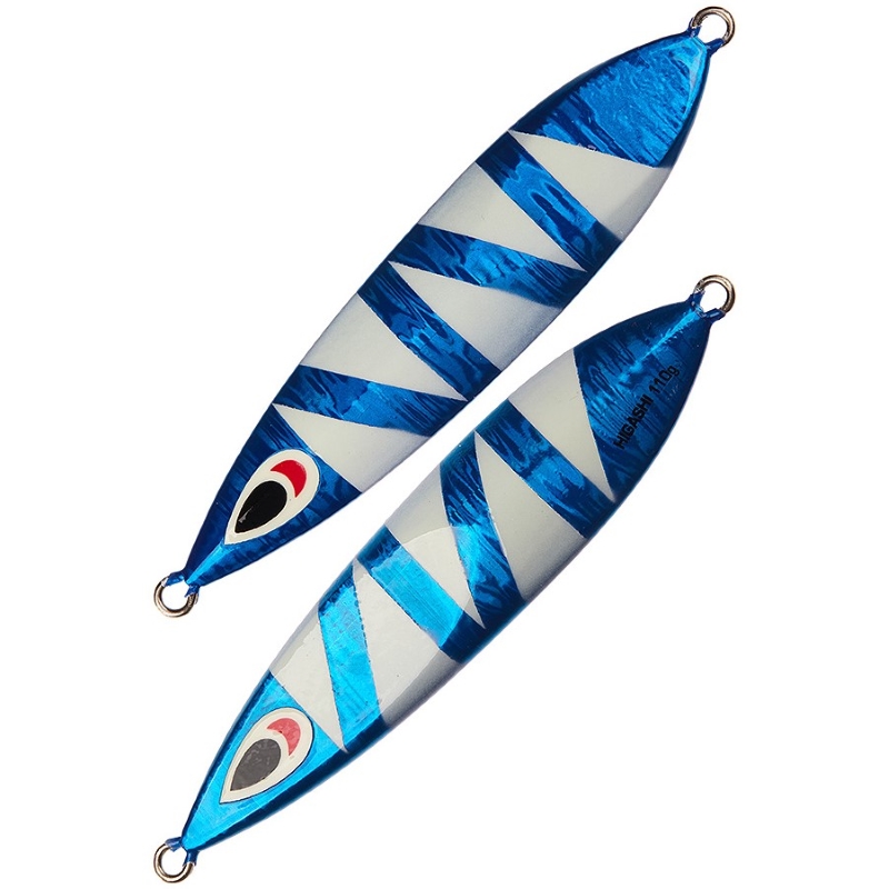 

Пилькер Higashi Osoi jigu Zink 110g #05, Белый;синий, Osoi jigu Zink