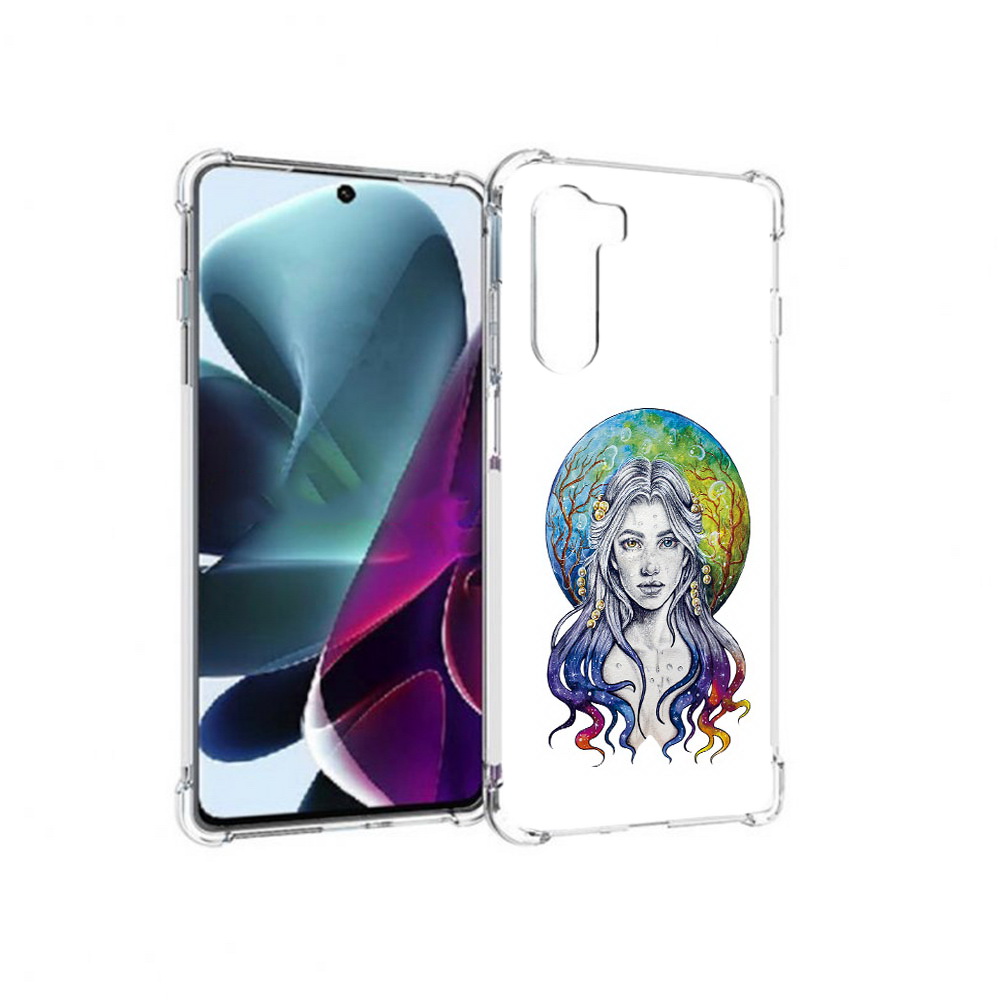 

Чехол MyPads Tocco для Motorola Moto G200 девушка с красивыми волосами (PT227076.355.313), Прозрачный, Tocco