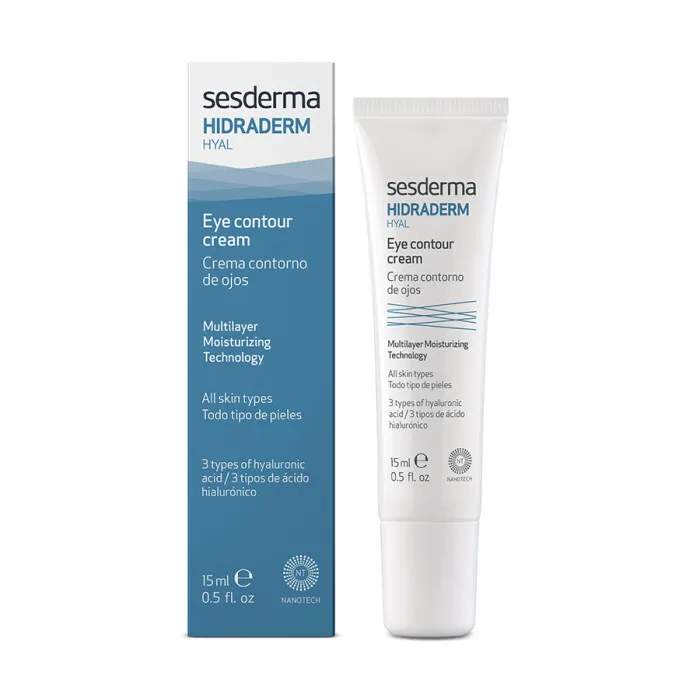 Крем Sesderma Hidraderm Hyal Eye Contour Cream, Крем-контур для зоны вокруг глаз, 15 мл