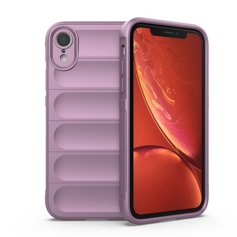 

Чехол Flexible Case для iPhone XR сиреневый, Фиолетовый