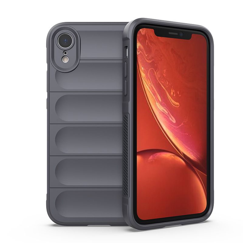 

Чехол Flexible Case для iPhone XR серый