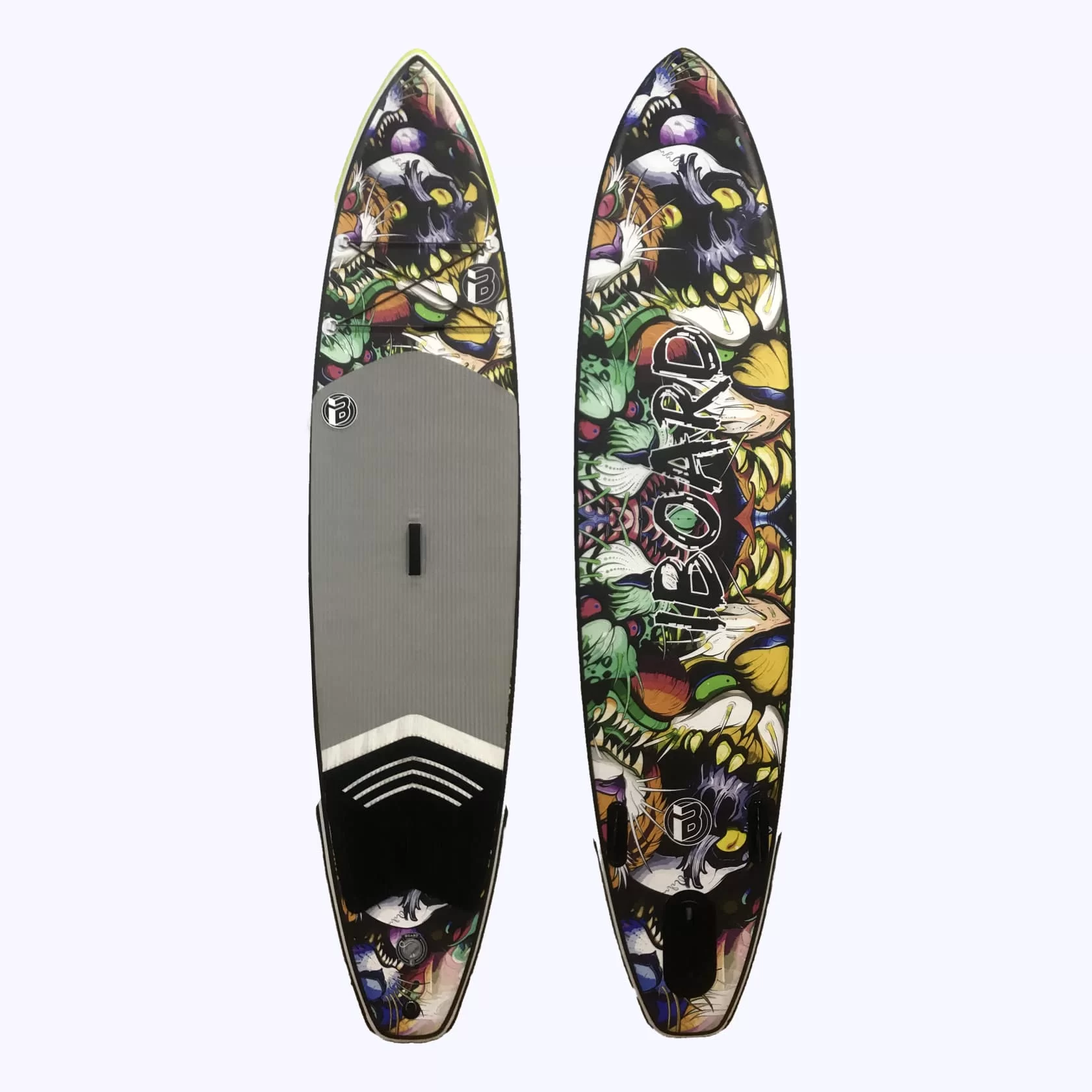 

SUP-борд Iboard Digital Print 335x81x15 см tiger, Черный;разноцветный, Digital Print