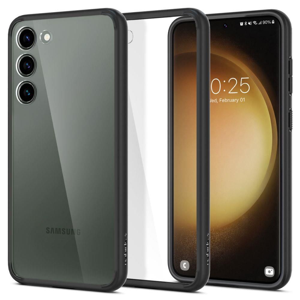 

Чехол Spigen для Galaxy S23 - Ultra Hybrid - Черный - ACS05715, Ultra Hybrid