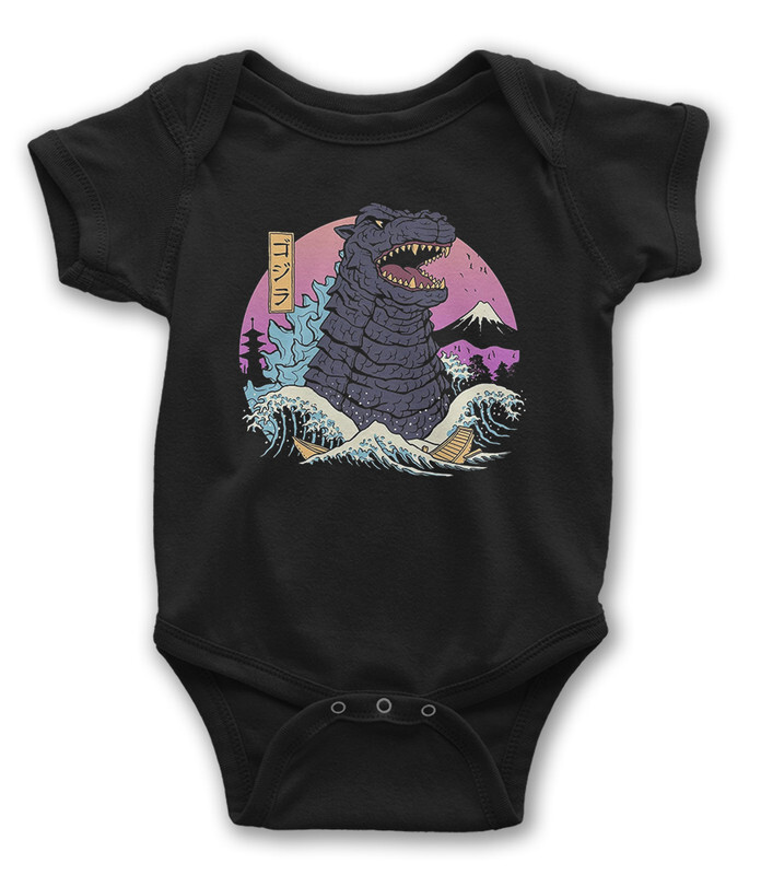 

Боди детское WILD CHILD Годзилла / Godzilla, цв.черный р.62, Годзилла / Godzilla