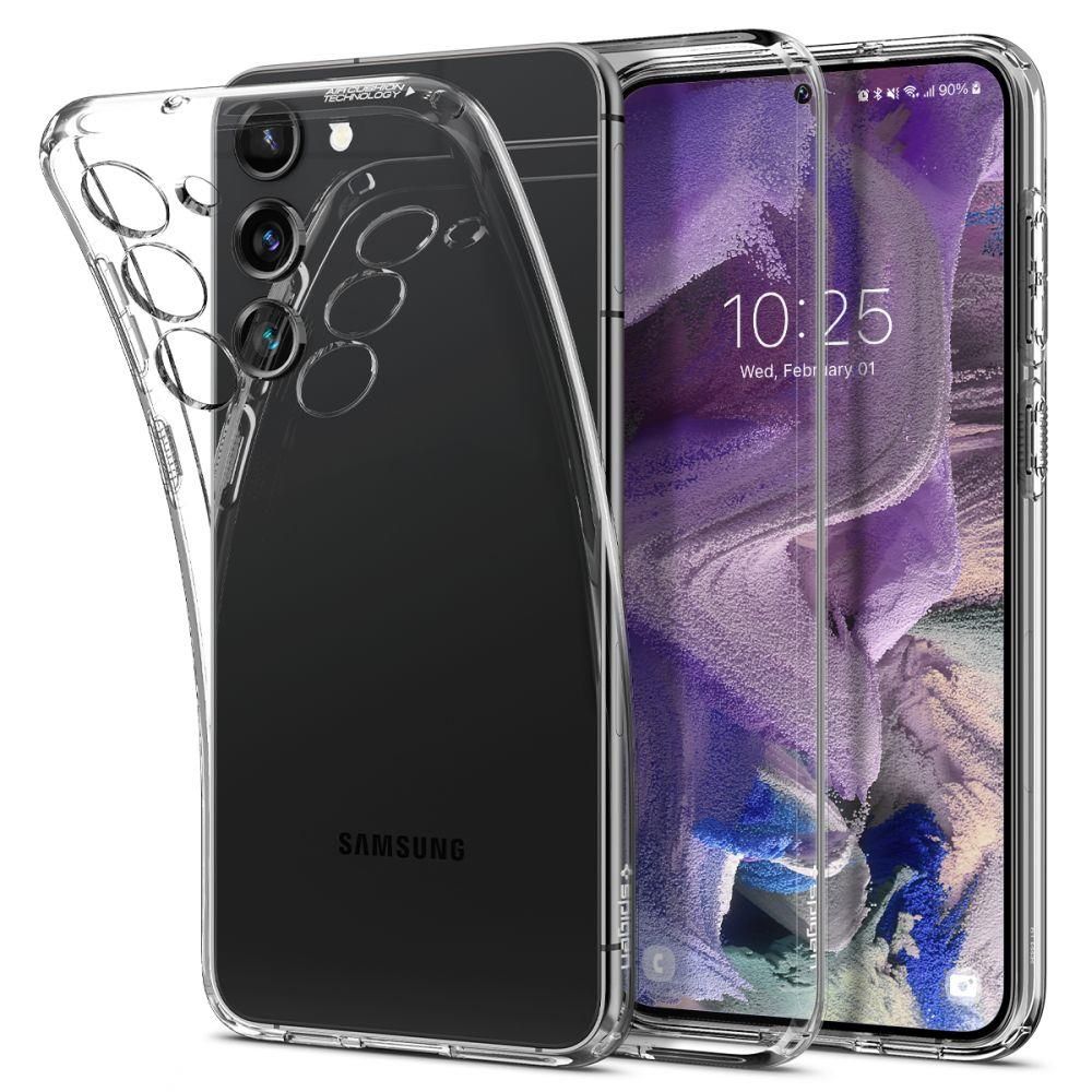 

Чехол Spigen для Galaxy S23 - Liquid Crystal - Прозрачный - ACS05708, Liquid Crystal