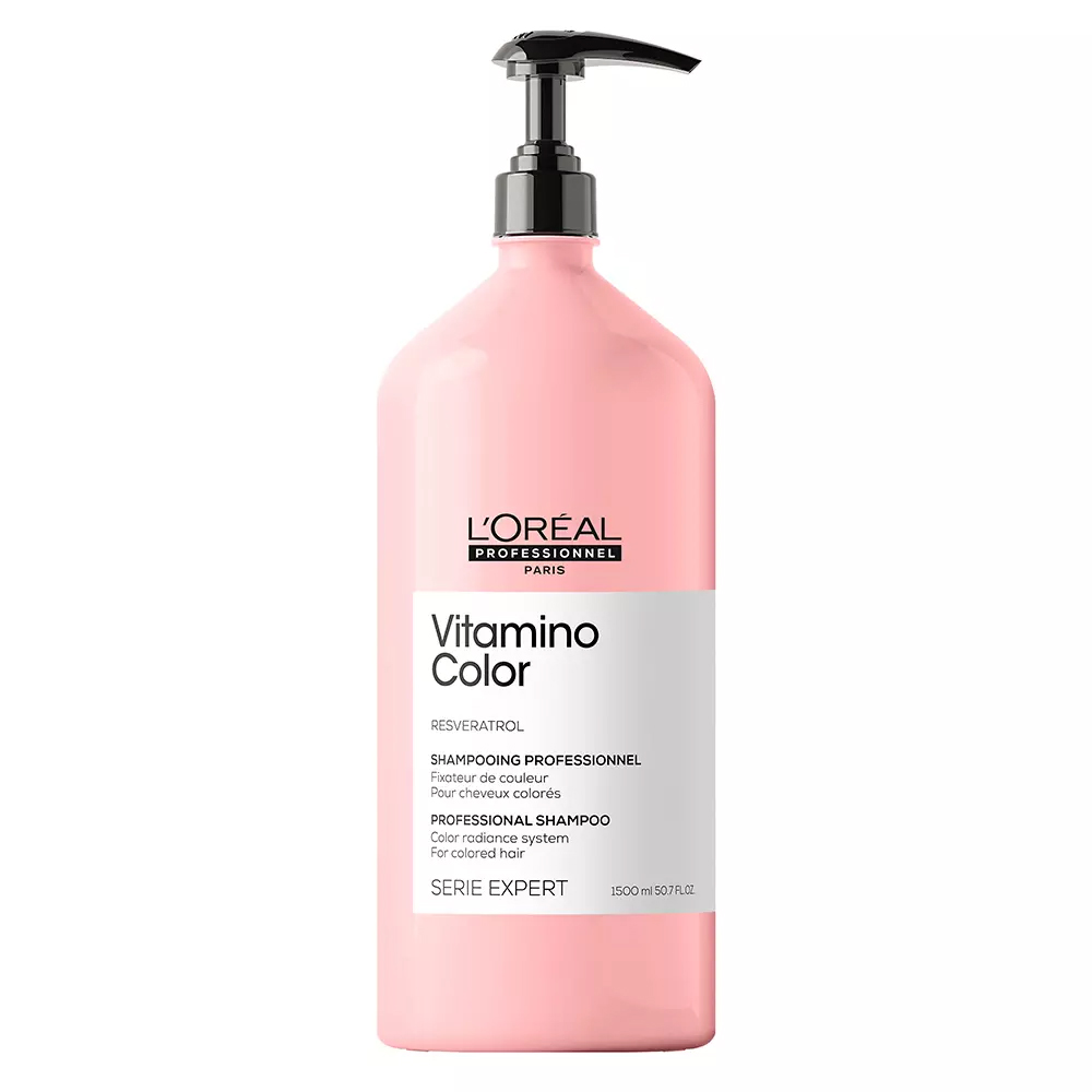 Купить Шампунь для окрашенных волос L'Oreal Professionnel Vitamino Color Resveratrol 1500 мл, Vitamino Color Resveratrol Shampoo