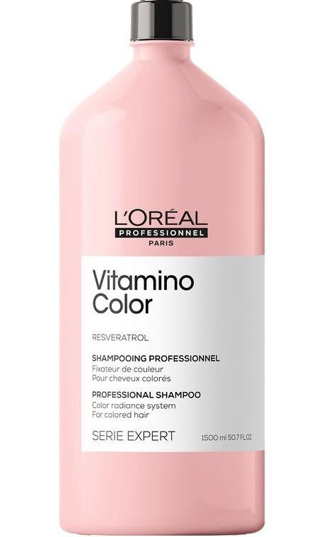 фото Шампунь для окрашенных волос l'oreal professionnel vitamino color resveratrol 1500 мл