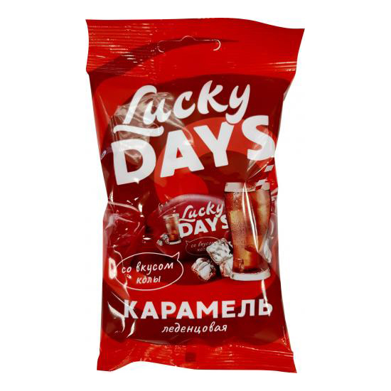 Карамель Lucky Days со вкусом колы 100 г