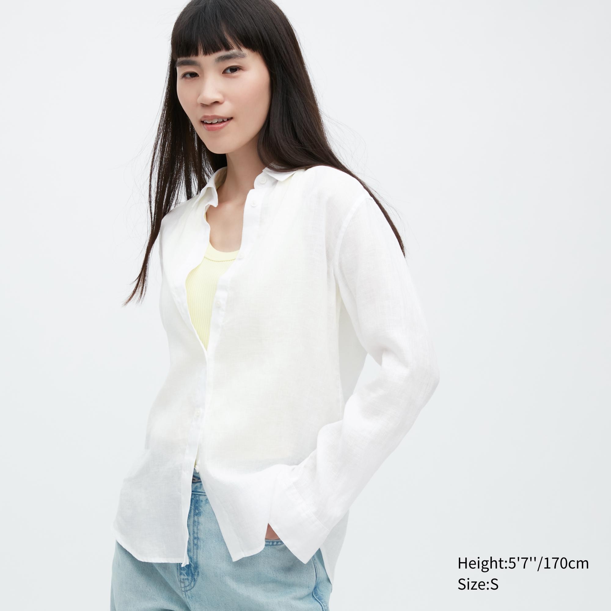 

Рубашка женская UNIQLO 455749COL00 белая 2XL (доставка из-за рубежа), Белый, 455749COL00