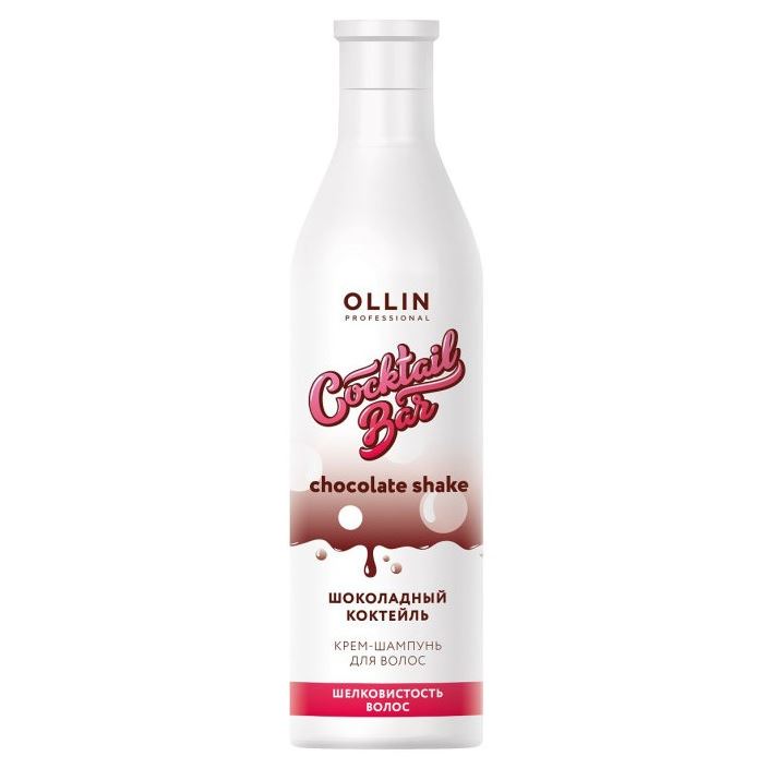 фото Шампунь ollin professional cocktail bar chocolate cocktail shampoo 500 мл