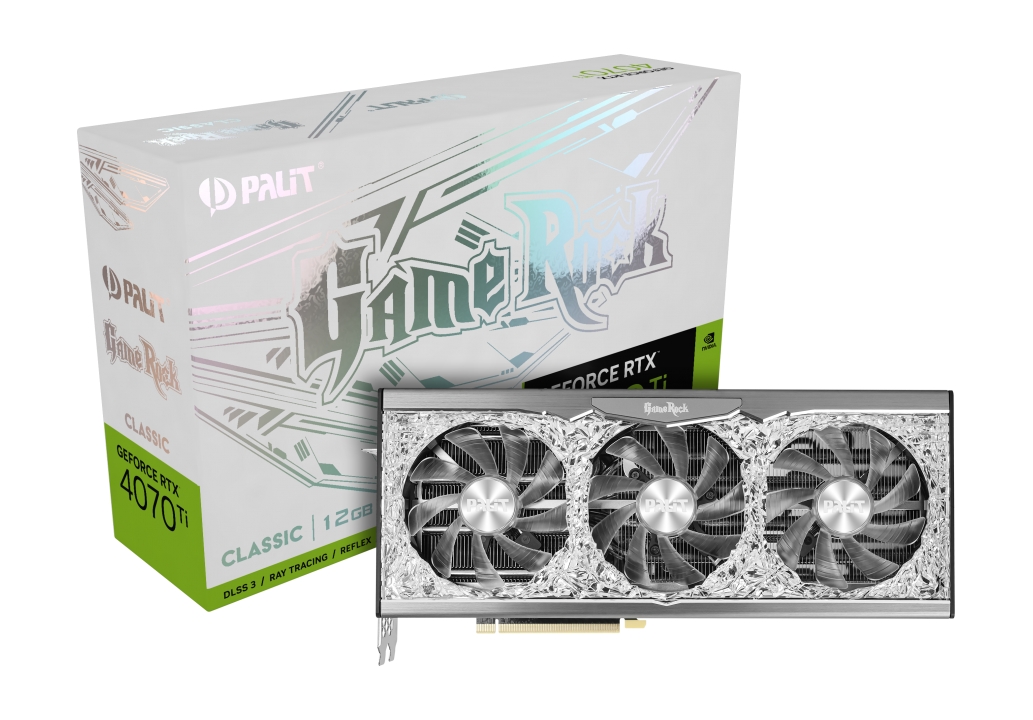 Видеокарта Palit NVIDIA GeForce RTX 4070 Ti GameRock Classic (NED407T019K9-1046G)