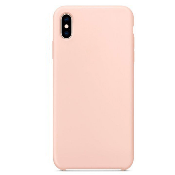 фото Чехол для iphone xs max silicon case pink sand (c logo) nobrand