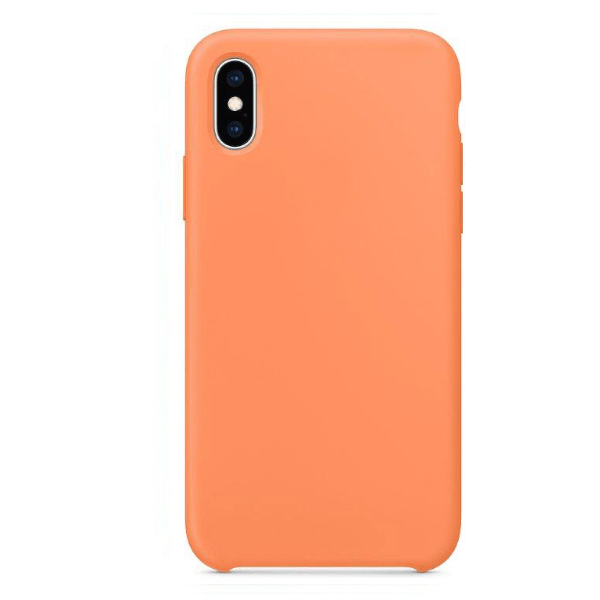 фото Чехол для iphone xs max silicon case papaya (c logo) nobrand