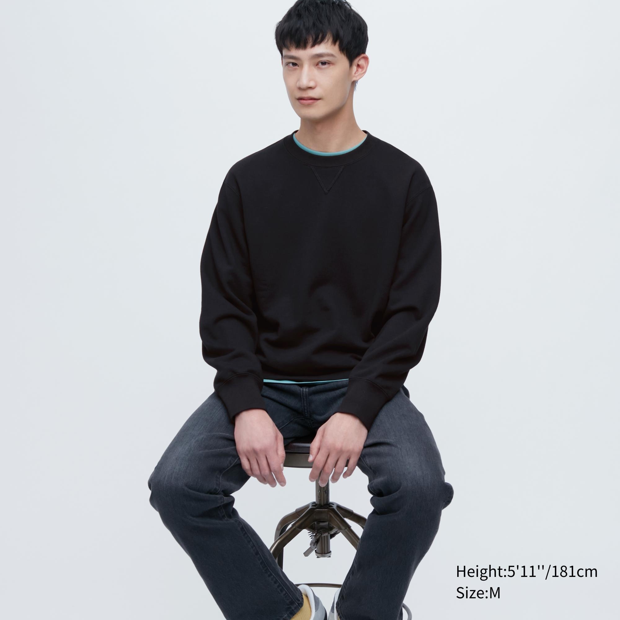 

Свитшот мужской UNIQLO 455394COL09 черный M (доставка из-за рубежа), 455394COL09
