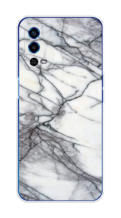 

Чехол на Oppo A55 4G "Минералы 11", Серый;черный, 259150-1