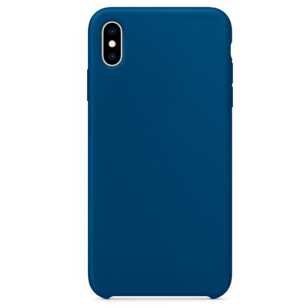 фото Чехол для iphone xs max silicon case blue horizon (c logo) nobrand