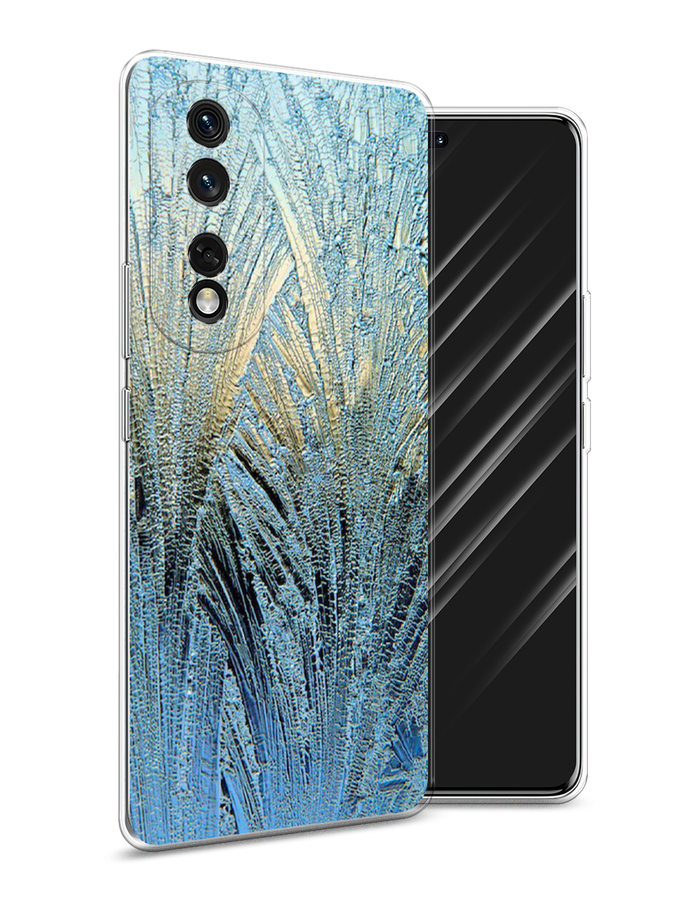 

Чехол Awog на Honor 80 Pro "Лёд", Голубой, 6120450-4