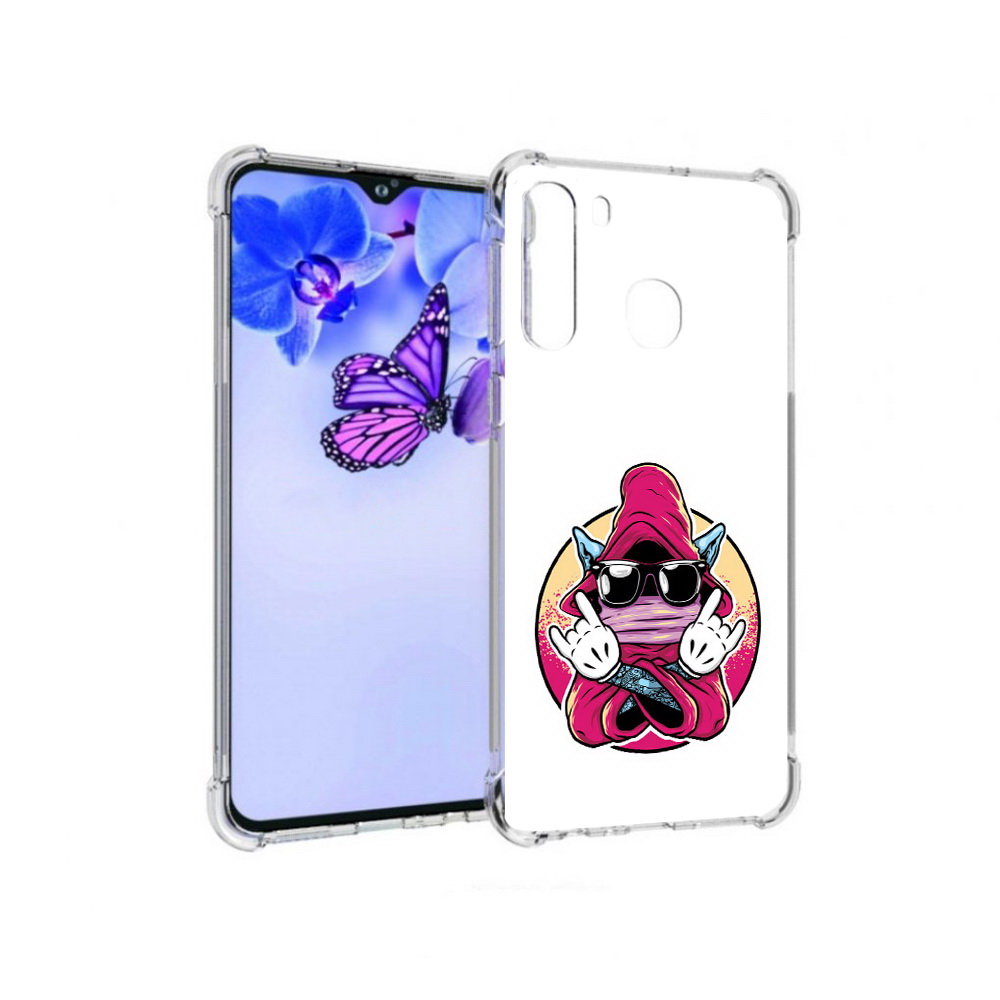 

Чехол MyPads Tocco для Samsung Galaxy A21 йоу (PT226904.547.382), Прозрачный, Tocco