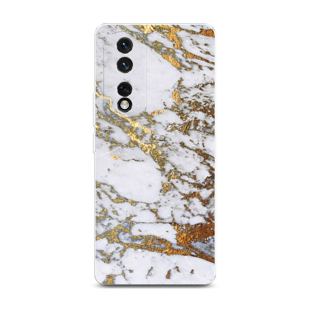 

Чехол Awog для Honor 80 Pro "Белый мрамор", 6120450-3