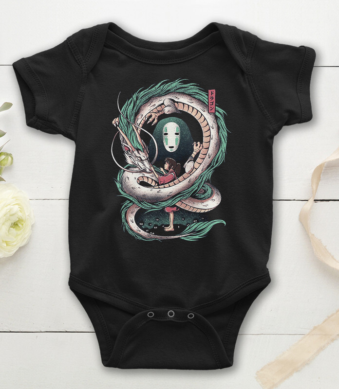 

Боди детское WILD CHILD Унесенные призраками / Аниме Студия Гибли, цв.черный р.80, Унесенные призраками / Аниме Студия Гибли