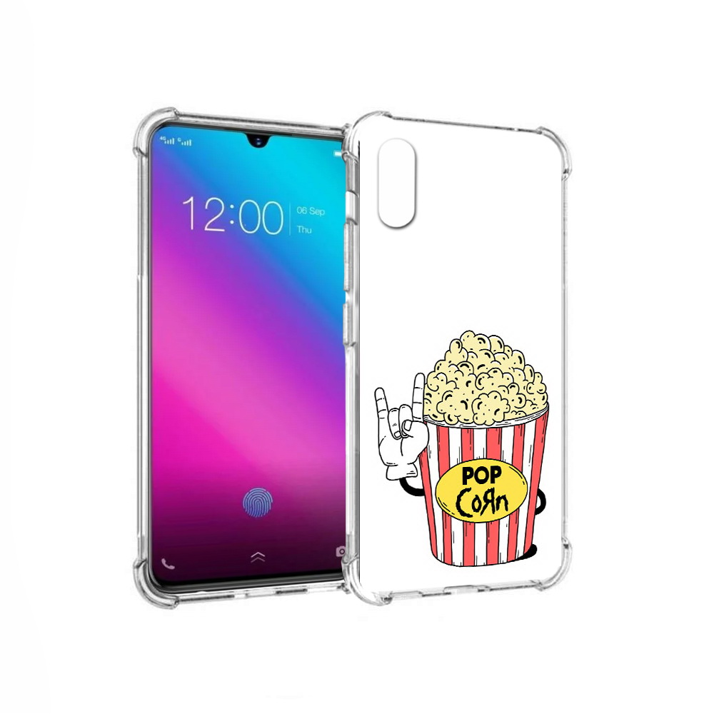 

Чехол MyPads Tocco для Vivo V11 крутой попкорн (PT117900.427.427), Прозрачный, Tocco