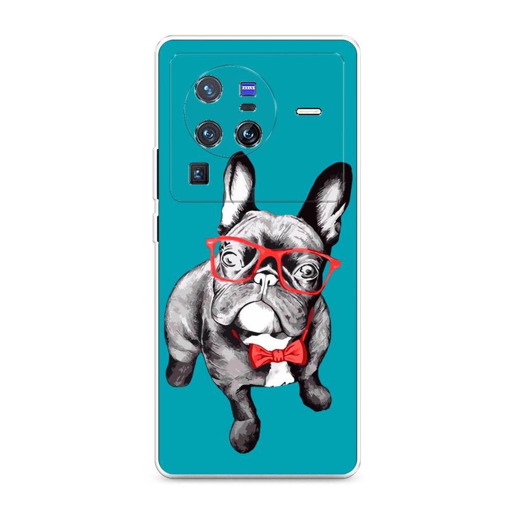 

Чехол на Vivo X80 Pro "Французский бульдог", 266650-1
