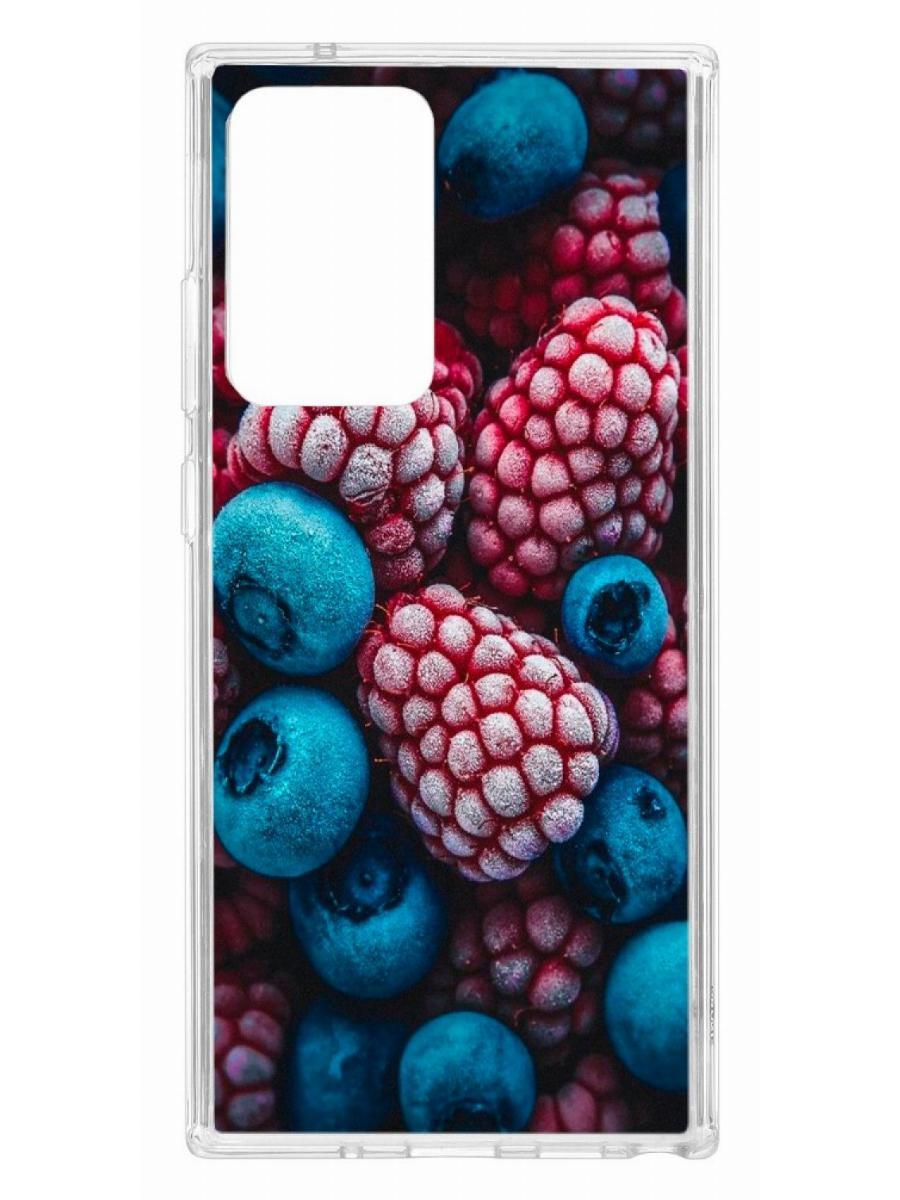 Чехол на Samsung Galaxy Note 20 Ultra Kruche Print Fresh berries