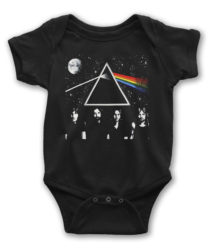 Боди детское WILD CHILD Pink Floyd / Пинк Флойд, цв.черный р.80 боди детское wild child pink floyd с котом цв р 56