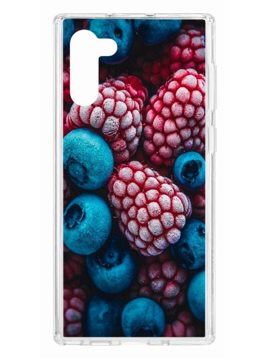 Чехол на Samsung Galaxy Note 10 Kruche Print Fresh berries