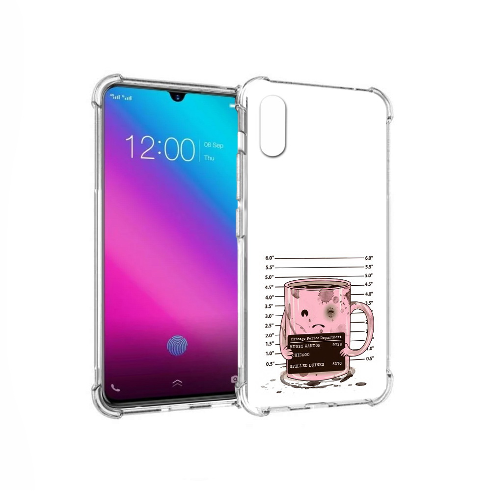 

Чехол MyPads Tocco для Vivo V11 кружка (PT117900.427.420), Прозрачный, Tocco