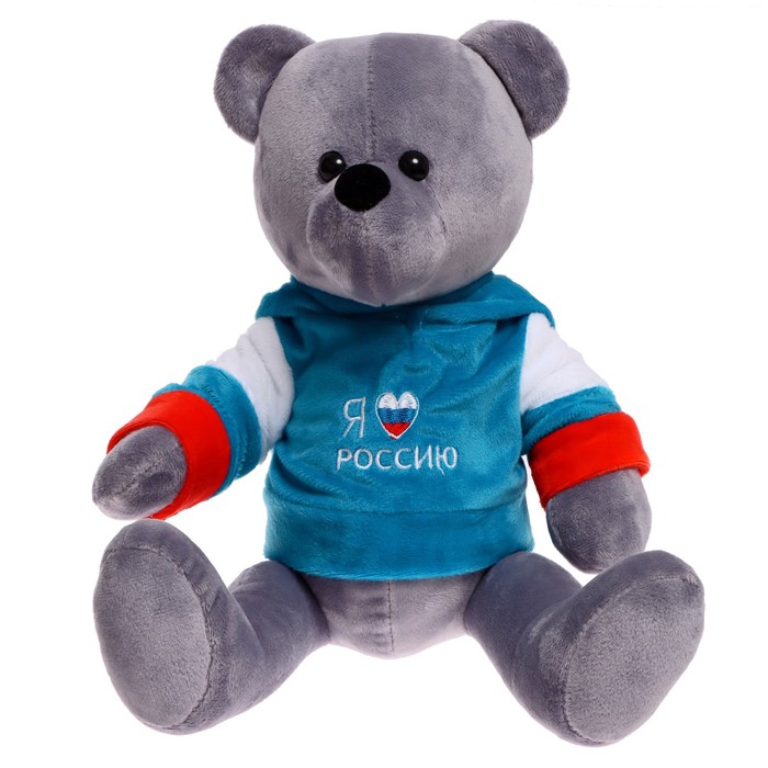 фото Мягкая игрушка «медведь патриот «россия», 25 см прима тойс