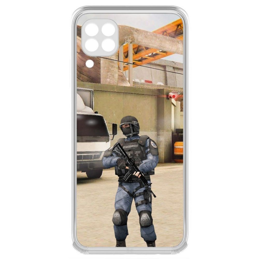 

Чехол-накладка Krutoff Standoff 2 - GIGN для Huawei Nova 6SE