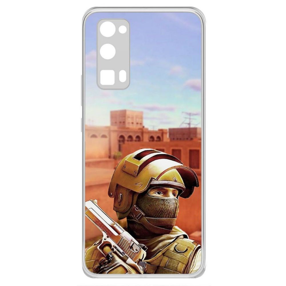 

Чехол-накладка Krutoff Standoff 2 - Спец для Honor 30 Pro