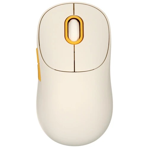 Беспроводная мышь Xiaomi Wireless Mouse 3 белый, желтый (BHR7638CN)