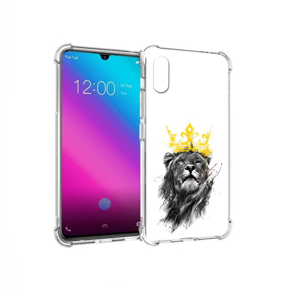 

Чехол MyPads Tocco для Vivo V11 король-лев (PT117900.427.391), Прозрачный, Tocco