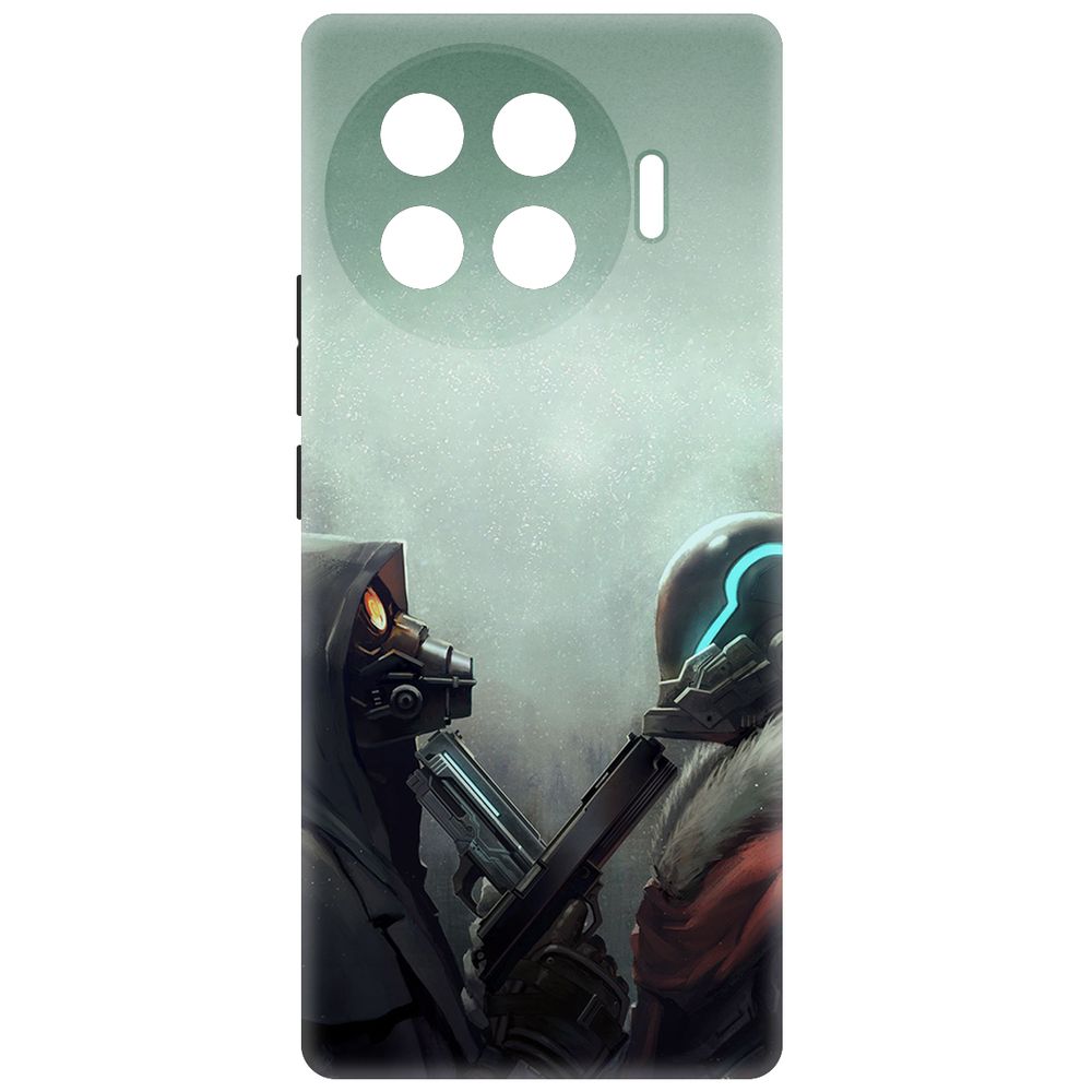 

Чехол-накладка Krutoff Soft Case Cтандофф 2 - Противостояние для TECNO Spark 20 Pro+, Черный