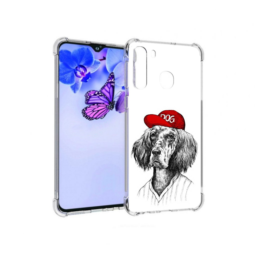 

Чехол MyPads Tocco для Samsung Galaxy A21 дог (PT226904.547.333), Прозрачный, Tocco