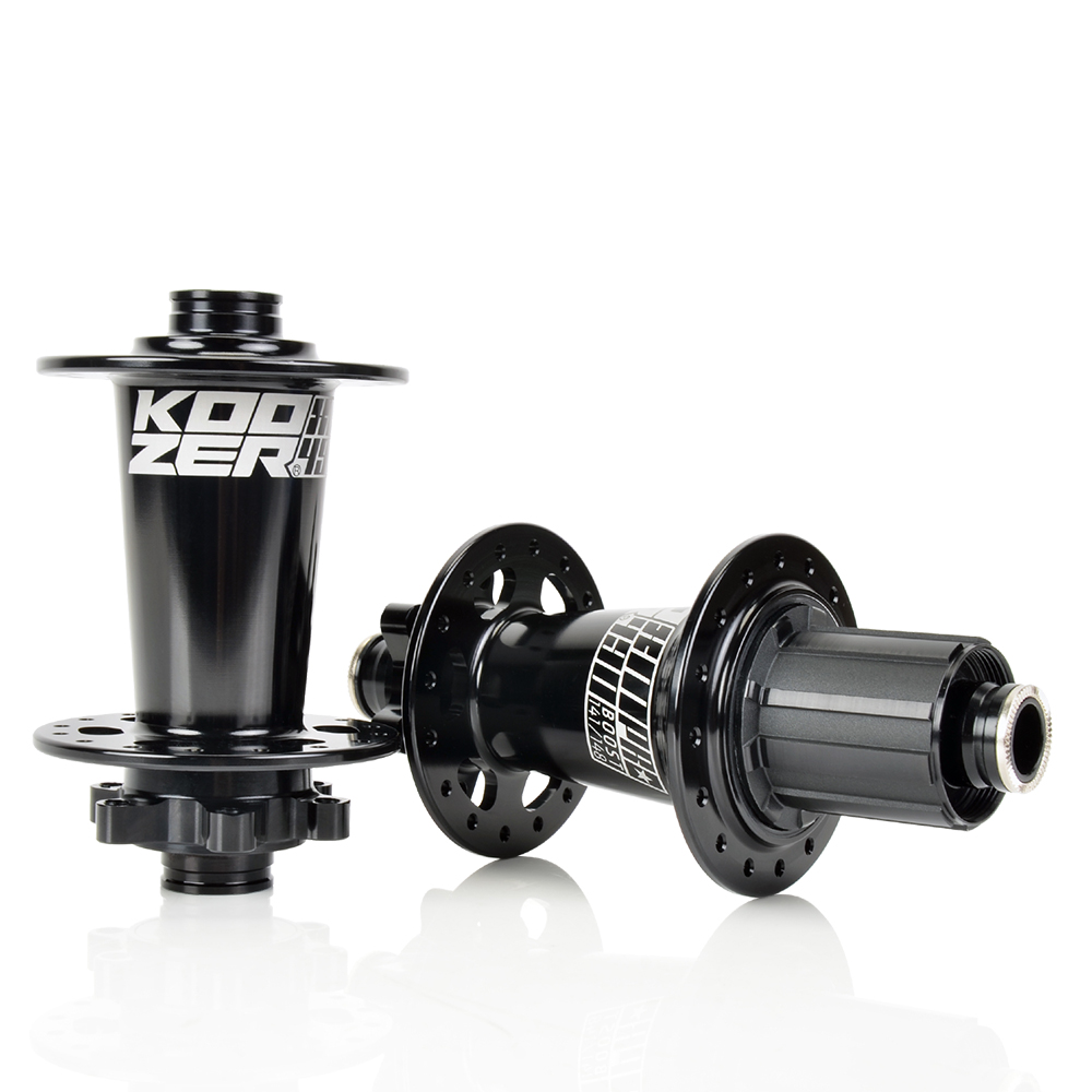 Комплект втулок Koozer XM490 PRO boost pair, 15x110/12x148, 28Н, барабан MS, черный